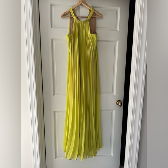 BCBGMaxAzria Yellow Neon Meghan Dress - Picture 3 of 6